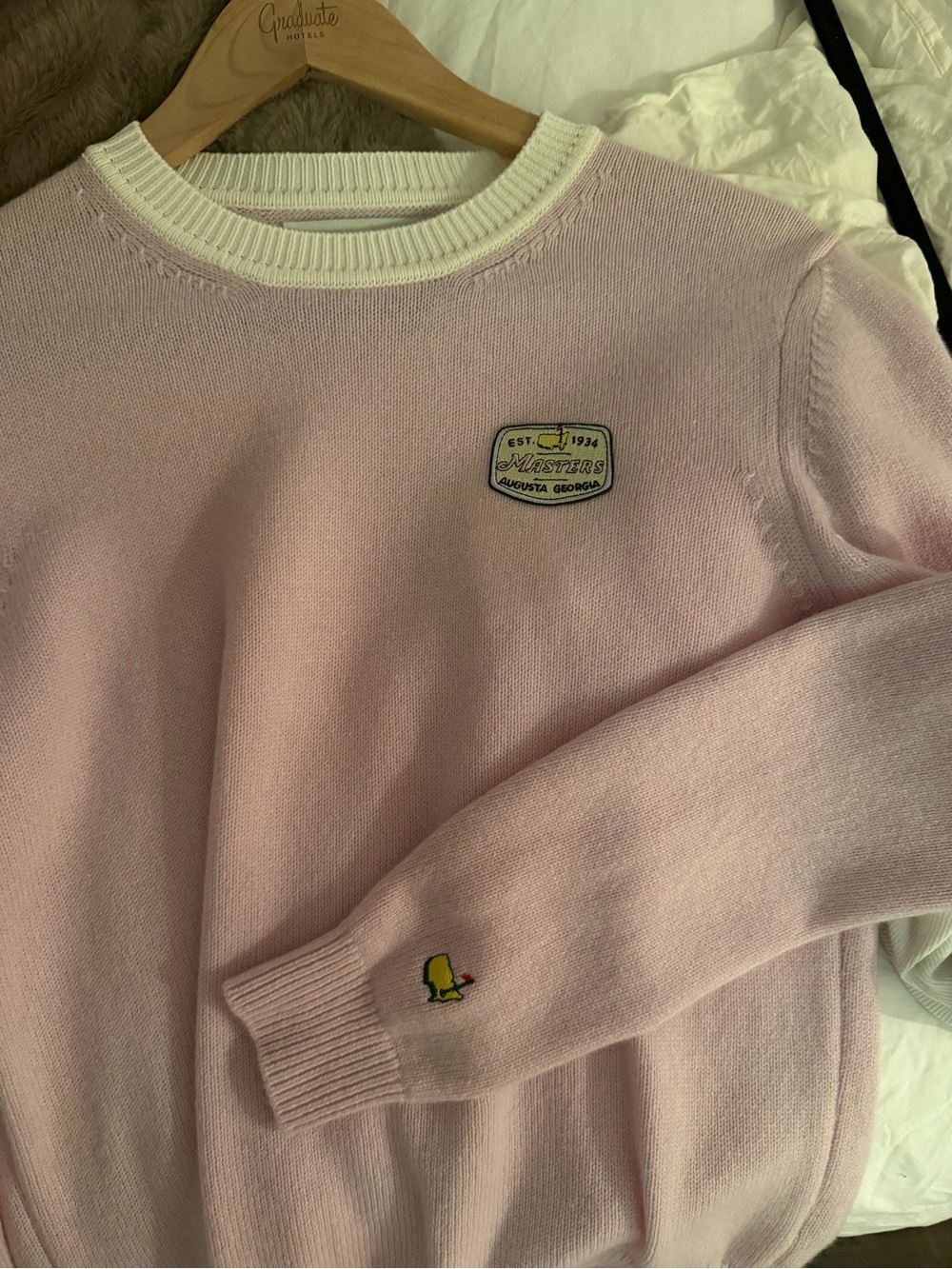 Tory Burch Cashmere Crewneck Sweater Masters 2026
